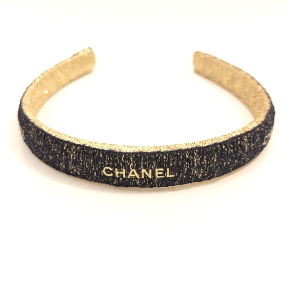 Chanel Headband (Handmade) using by authentic chanel ribbon